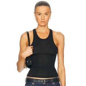 Eterne | Ryder Cashmere Tank Top in Black XS/S